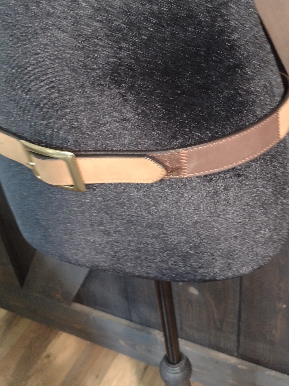 Women's Faux Leather Belt 40 In Long